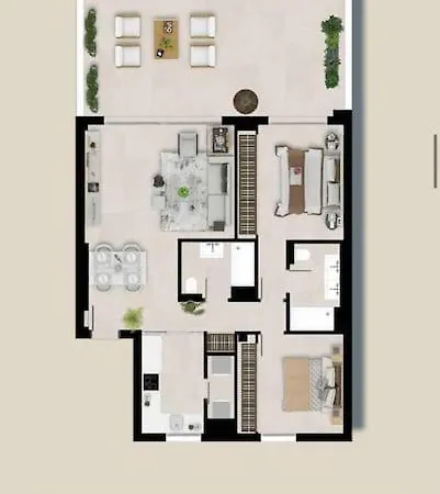 Stunning Front Nueva Andalucia Apartment *